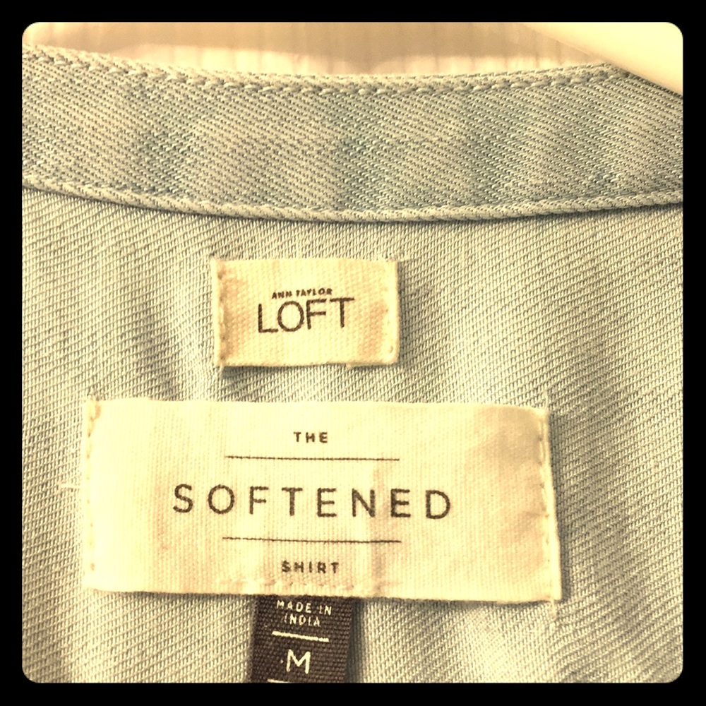 Ann Taylor Loft Softened Shirt